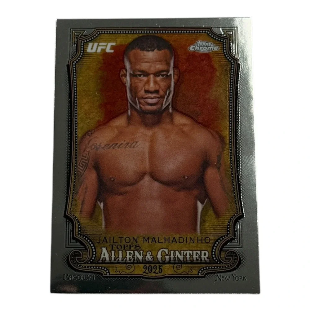 2025 Topps Chrome Allen & Ginter‎ UFC Jailton Malhadinho Almeida Heavyweight